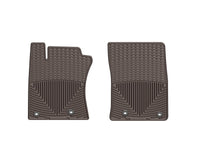 WeatherTech 2013-2014 Toyota 4Runner Front Rubber Mats - Cocoa - W307CO