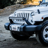 Westin 2007-2017 Jeep Wrangler Bumper Mount 30in LED Bar - Textured Black - 09-41065