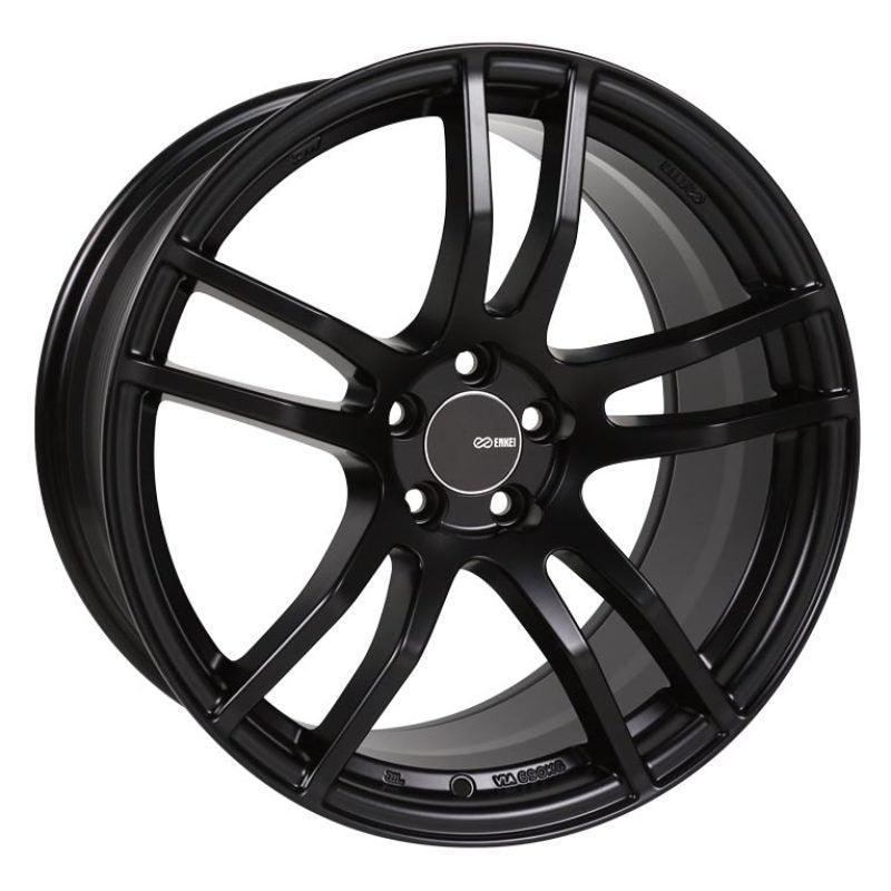 Enkei TX5 17x8 5x120 35mm Offset 72.6mm Bore Black - 491-780-1235BK