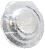 K&N Metal Base Plate 11in OD 5-1/8in Flange 1-1/8in H Chrome Finish - 01988