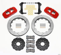 Wilwood AERO6 Front Hat Kit 15.00 Red 97-04 Corvette C5/Z06 05-13 C6 - 140-13903-R