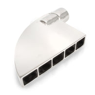 Stainless Works Boxxter Exhaust Tips 2in ID Inlet 1.5in x 8.5in 90 Degree - 801200-WG