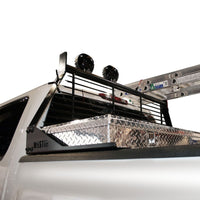 Westin 1999-2018 Chevrolet/Ford/GMC/Toyota Silverado/Sierra 1500/2500/3500 HD Headache Rack - Black - 57-8025