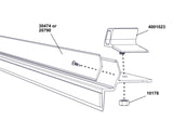 Access Slide In Hook Replacement Kit 1-1/2in x 17 ft w/ 4 screws - 30474