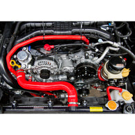 Mishimoto 2015 Subaru WRX Silicone Radiator Coolant Hose Kit - Red - MMHOSE-WRX-15RD