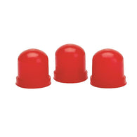 Autometer Red Light Bulb Boots Pack of 3 - 3214