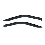 Westin 1999-2004 Jeep Grand Cherokee Wade Slim Wind Deflector 2pc - Smoke - 72-51462