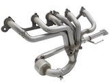 aFe Power Twisted Steel Header & Connection Pipe (Street) 00-06 Jeep Wrangler (TJ/LJ) I6 4.0L - 48-48020-YC