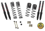 Skyjacker Long Travel 2 Stage 1in-1.5in Coil System 2018 Jeep Wrangler JL 4 Door 4WD (Non-Rubicon) - JL15BPBLT