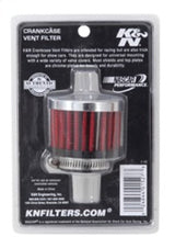 K&N 1in Flange ID x 2in OD x 1.5 inch H Rubber Base Crankcase Vent Filter - 62-1370