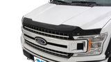 AVS 15-18 Ford Focus (Grille Fascia Mount) Aeroskin Low Profile Acrylic Hood Shield - Smoke - 320051