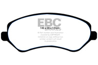 EBC 04-07 Chrysler Town & Country 3.3 Rear Drums Yellowstuff Front Brake Pads - DP41612R