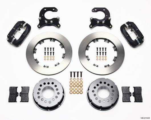 Wilwood Forged Dynalite P/S Rear Kit Big Ford 2.54in Offset - 140-2114-B