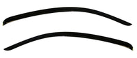 AVS 12-14 Ford Mustang Ventvisor Outside Mount Window Deflectors 2pc - Smoke - 92024