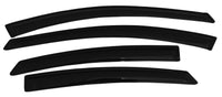 AVS 11-16 Hyundai Elantra (Excl. GT) Ventvisor Outside Mount Window Deflectors 4pc - Smoke - 94615