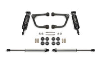 Fabtech 07-16 Toyota Tundra 2WD/4WD 2in Uniball UCA System w/DL 2.5 Coilovers & Rear DL Shocks - K7027DL