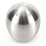 Raceseng Slammer Shift Knob (Gate 1 Engraving) Mazda Miata ND Adapter - Brushed - 08211BR-08011-0811012