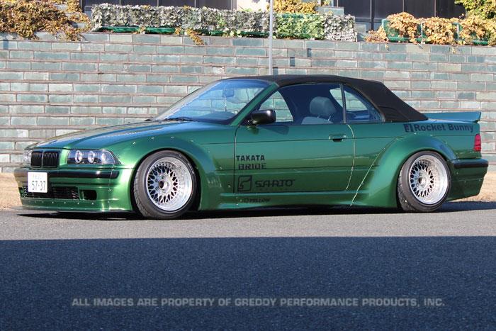GReddy 92-99 BMW E36 Rocket Bunny Sarto Racing Aero Kit (Req Factory 3-series (non-M) Bumper) - 17090201