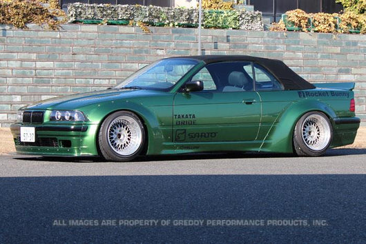 GReddy 92-99 BMW E36 Rocket Bunny Sarto Racing Aero Kit (Req Factory 3-series (non-M) Bumper) - 17090201