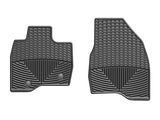 WeatherTech 2015+ Ford Explorer Front Rubber Mats - Black - W344