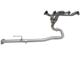 aFe Power Twisted Steel Header & Connection Pipe (Race) 00-06 Jeep Wrangler (TJ/LJ) I6 4.0L - 48-48020-YN