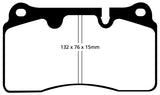 EBC 04-12 Aston Martin DB9 5.9 Bluestuff Front Brake Pads - DP51908NDX