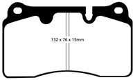EBC 04-12 Aston Martin DB9 5.9 Bluestuff Front Brake Pads - DP51908NDX