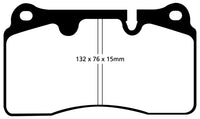 EBC 04-12 Aston Martin DB9 5.9 Bluestuff Front Brake Pads - DP51908NDX