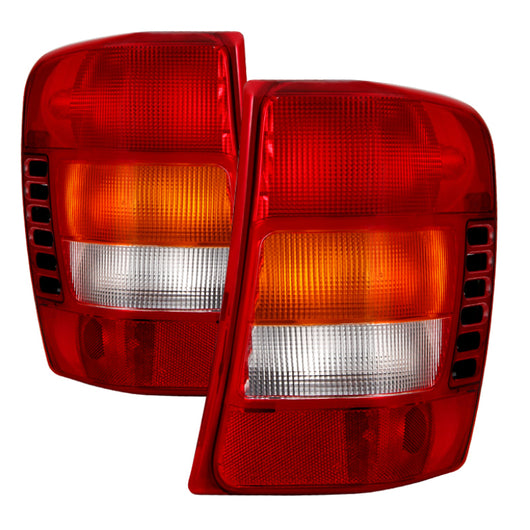 Xtune Jeep Grand Cherokee 1999-2002 Tail Lights OEM ALT-JH-JGC99-OE-RC - 9034091