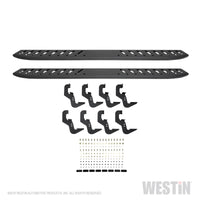 Westin 2019 Chevrolet Silverado/Sierra 1500 Crew Cab Thrasher Running Boards - Textured Black - 28-81275