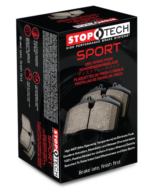 StopTech Performance 00-04 BMW M5 E39 / 00-06 X5 / 03-05 Range Rover HSE Front Brake Pads - 309.06810