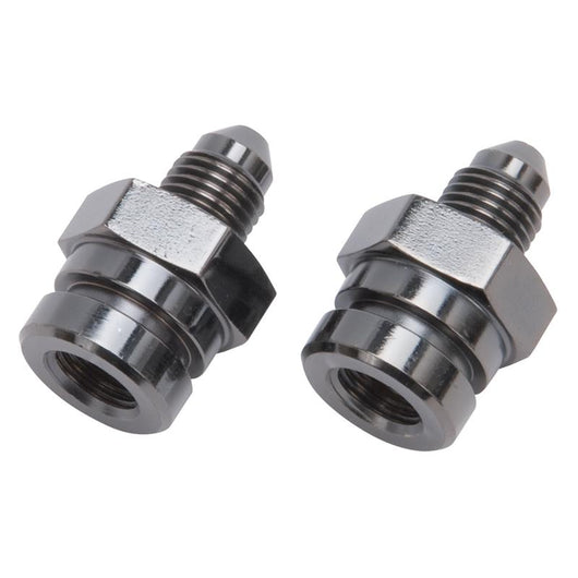 Russell Performance -3 AN SAE Adapter Fitting (2 pcs.) (Black) - 641293