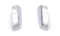 AVS 14-18 Chevy Silverado 1500 Upper Mirror Covers 2pc - Chrome - 687686
