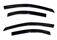 AVS 12-18 Chevy Sonic Ventvisor Outside Mount Window Deflectors 4pc - Smoke - 94472
