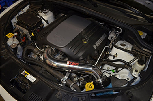 Injen 2015 Dodge Durango R/T 5.7L V8 Wrinkle Black Power-Flow Air Intake System - PF5021WB