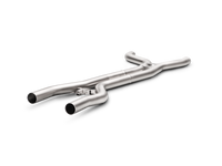 Akrapovic 15-17 Porsche Cayenne GTS (958 FL) Evolution Link Pipe Set (Titanium) - E-PO/T/3