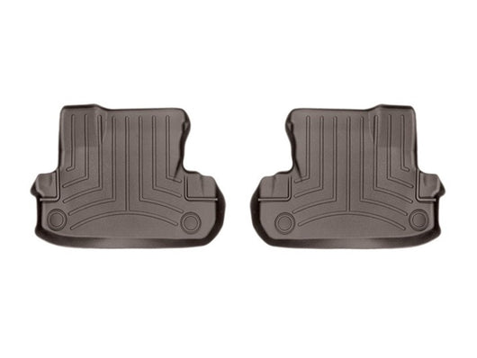 WeatherTech 2017+ Mercedes-Benz S-Class Rear FloorLiner - Cocoa (Cabriolet and Coupe) - 4710602