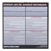 K&N 96-09 Suzuki DR650S/SE Replacement Air Filter - SU-6596