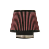 Injen High Performance Air Filter - 3.50 Black Filter 6 3/4 Base / 5 Tall / 5 Top - X-1015-BR