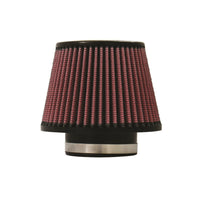 Injen High Performance Air Filter - 3.50 Black Filter 6 3/4 Base / 5 Tall / 5 Top - X-1015-BR