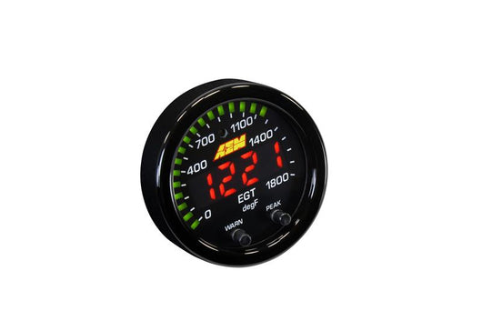 AEM X-Series EGT 0-1800F Gauge - 30-0305