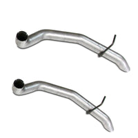 BBK 87-93 Mustang GT Cat Back Kit Varitune Mufflers - Aluminized turn downs - 3002
