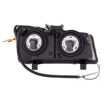 ANZO 2003-2006 Chevrolet Silverado 1500 Projector Headlights w/ U-Bar Chrome - 111313
