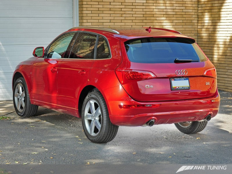 AWE Tuning Audi 8R 3.2L Resonated Downpipes for Q5 - 3215-11042