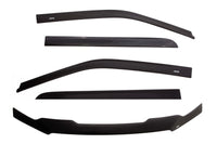 AVS 07-18 Jeep Wrangler (2 Door) Ventvisor & Aeroskin Deflector Combo Kit - Matte Black - 56020060