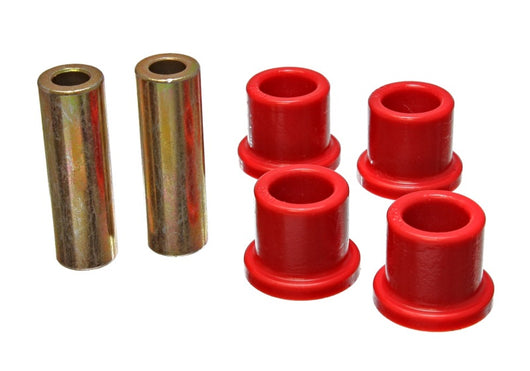 Energy Suspension Dodge 08-10 Challenger/ 07-10 Charger/05-08 Magnum RWD Red Front Steer Rack Bush - 5.10105R