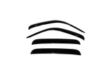 AVS 02-07 Jeep Liberty Ventvisor Outside Mount Window Deflectors 4pc - Smoke - 94428