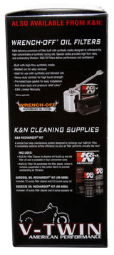 K&N 08-09 Harley Replacement Air Filter - HD-9608