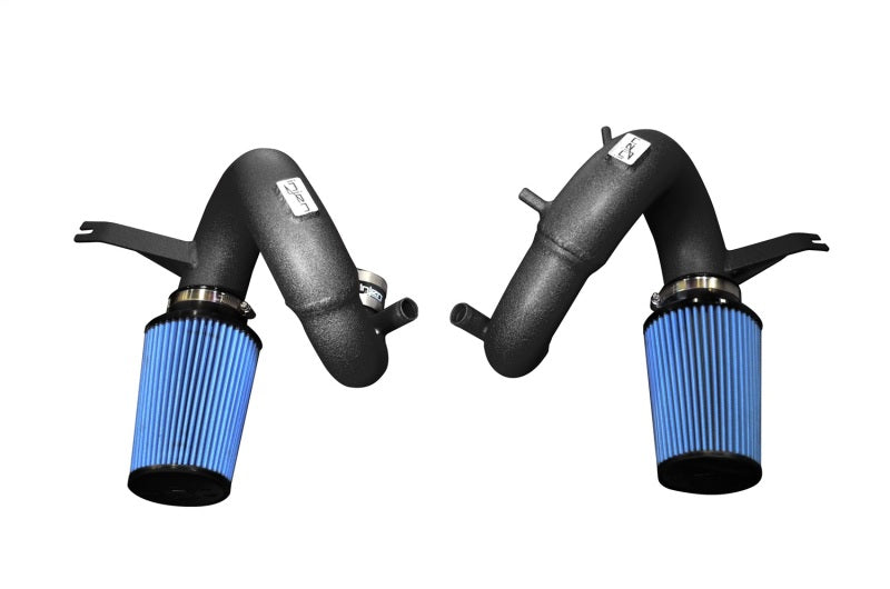 Injen 16-18 Kia Stinger 3.3L Twin Turbo Wrinkle Black Short Ram Air Intake - SP1350WB