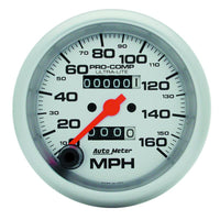 Autometer Ultra-Lite 3-3/8 inch 160 MPH Mechanical In Dash Speedometer - 4493